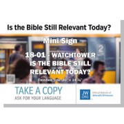 HPWP-18.1 - 2018 Edition 1 - Watchtower - "Is The Bible Still Relevant Today?" - LDS/Mini